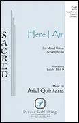 Here I Am SATB choral sheet music cover